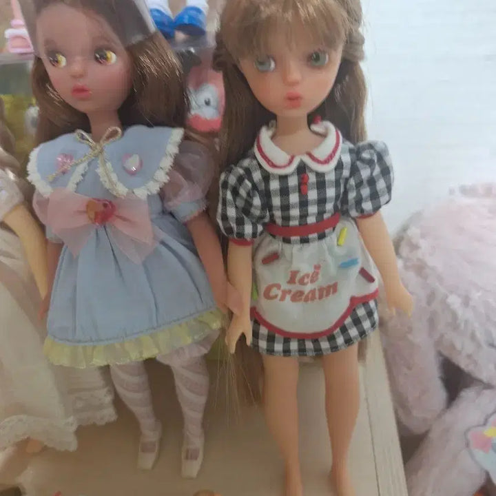 [BUNJANG] Kukukukukula Ice Cream Apron Doll Bundle Set / 쿠쿠클라라