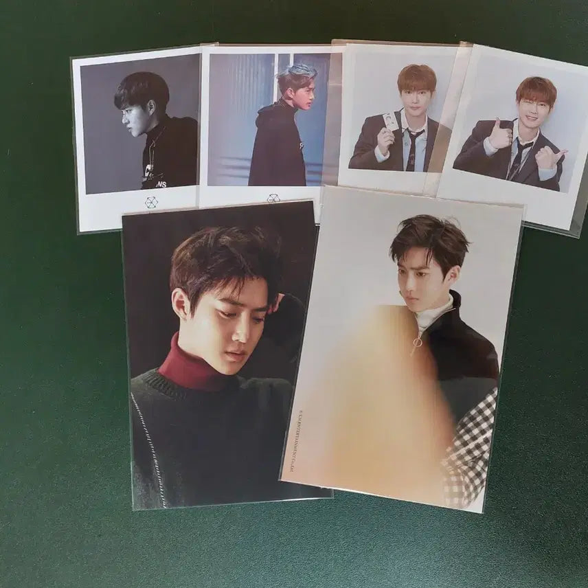 [BUNJANG] EXO Suho Photocard Postcard Set / exo 엑소 굿즈 poca suho 수호 포카 poca 엽서