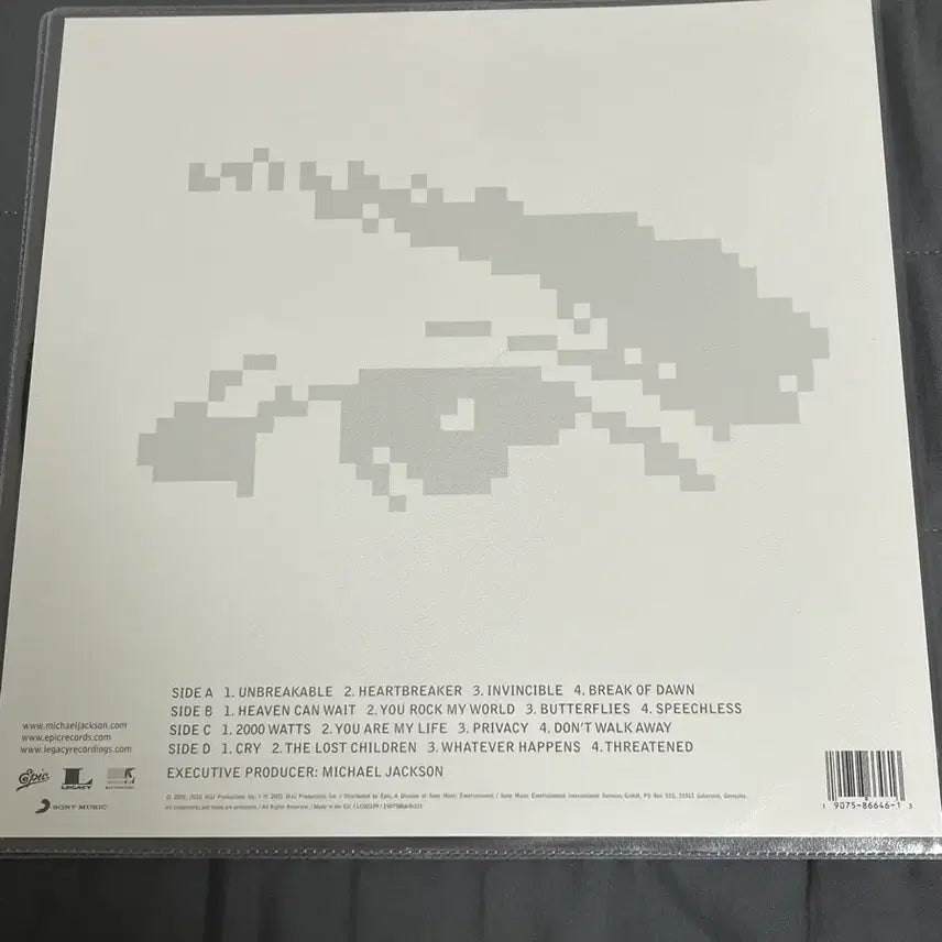 [BUNJANG] Michael Jackson Invincible LP Vinyl / 마이클잭슨 인빈서블 LP 바이닐