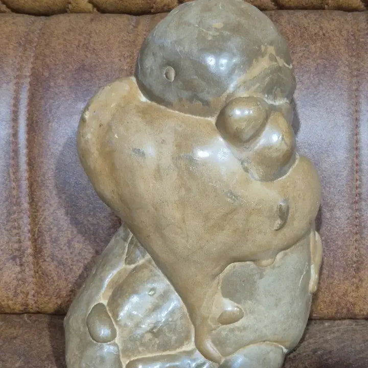 [BUNJANG] Natural Stone Dog Figurine / 자연석 강아지 누워있는 모습