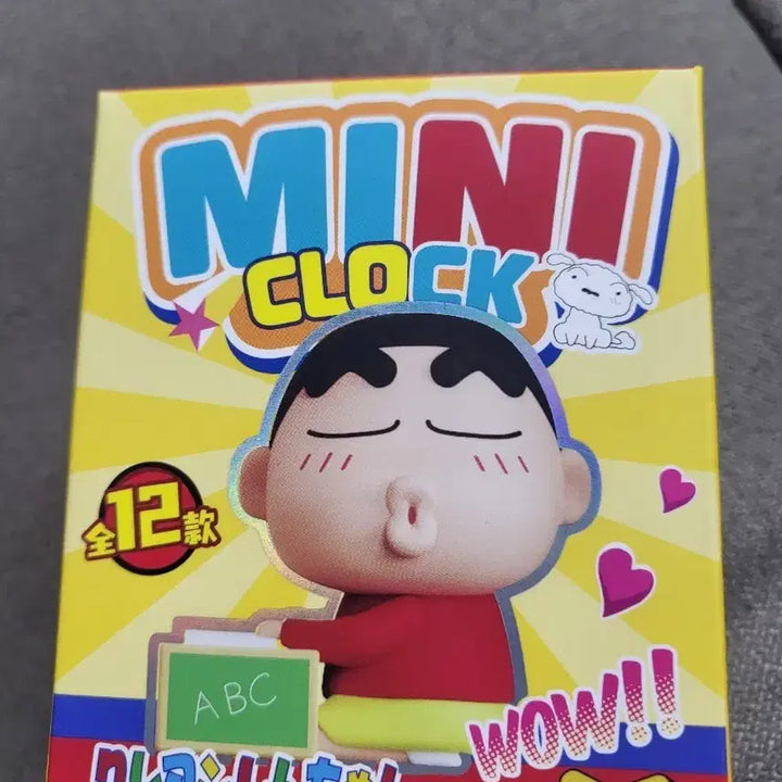 [BUNJANG] Crayon Shin-chan Mini Figure Clock / 크레용 신짱 미니 피규어 시계