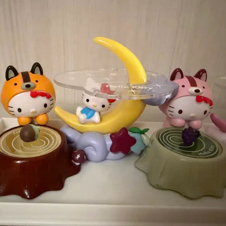 [BUNJANG] Hello Kitty 7 Types Figure Set (Case Included) / 헬로키티 피규어 7종 (케이스포함)