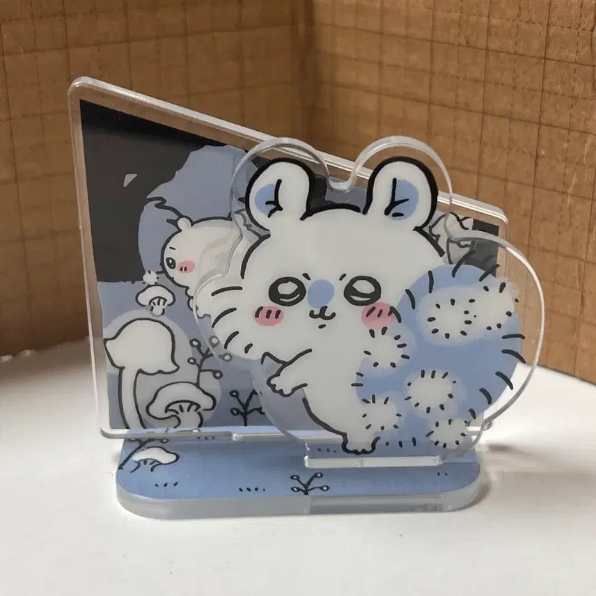 [BUNJANG] Chiikawa Momonga Diorama Acrylic Stand / 치이카와 먼작귀 디오라마 아크릴 스탠드 모몽가