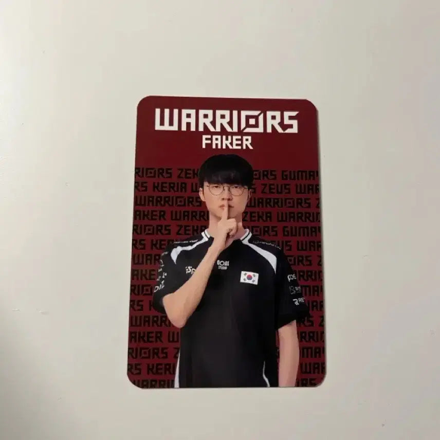 [BUNJANG] Faker Asian Games Photocard / 아시안게임 아겜 포카 포토카드 페이커 faker