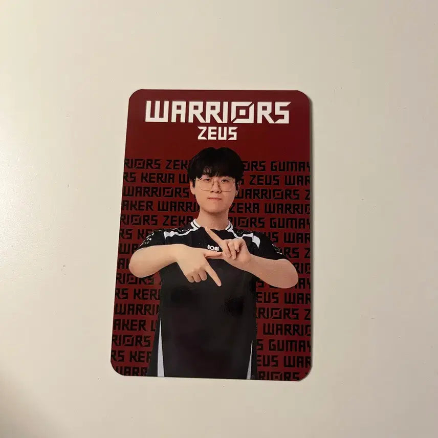 [BUNJANG] Zeus Photocard / 아시안게임 아겜 포카 포토카드 제우스 zeus