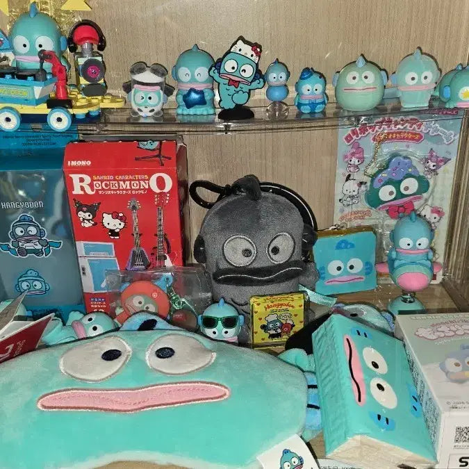 [BUNJANG] Sanrio Hangyodon Doll &amp; Figure Set / 산리오 굿즈 한교동 인형&amp;피규어 세트
