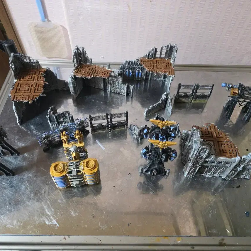 [BUNJANG] Warhammer 40,000 Ultramarines vs Orks Starter Set with Mission Deck / 워해머 40K 울트라마린 vs 오크 스타터 세트와 임무덱 판매합니다.