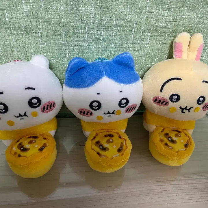 [BUNJANG] Chiikawa Hachiware Usagi Macaron Egg Tart Set Bundle / 먼작귀 치이카와 하치와레 우사기 마카오 에그타르트 세트 일괄