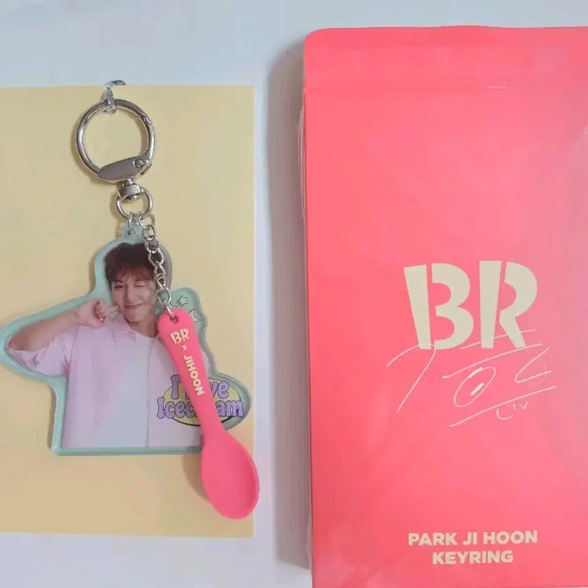 [BUNJANG] Park Ji Hoon Baskin Robbins Charms / 박지훈 베스킨라빈스 키링 볼콕