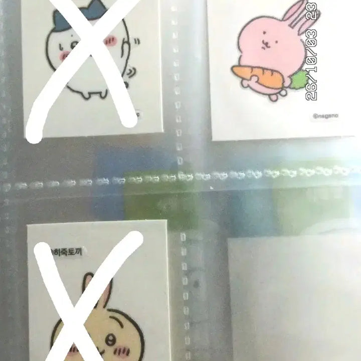 [BUNJANG] Chubby Cute Secret Retro Stickers / 먼작귀 시크릿 레트로 띠부씰