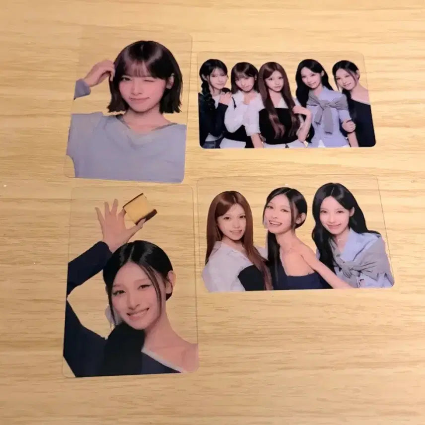 [BUNJANG] RESCENE Bakery Photocard Set (4 Types) / 리센느빵 cu 포토카드 4종