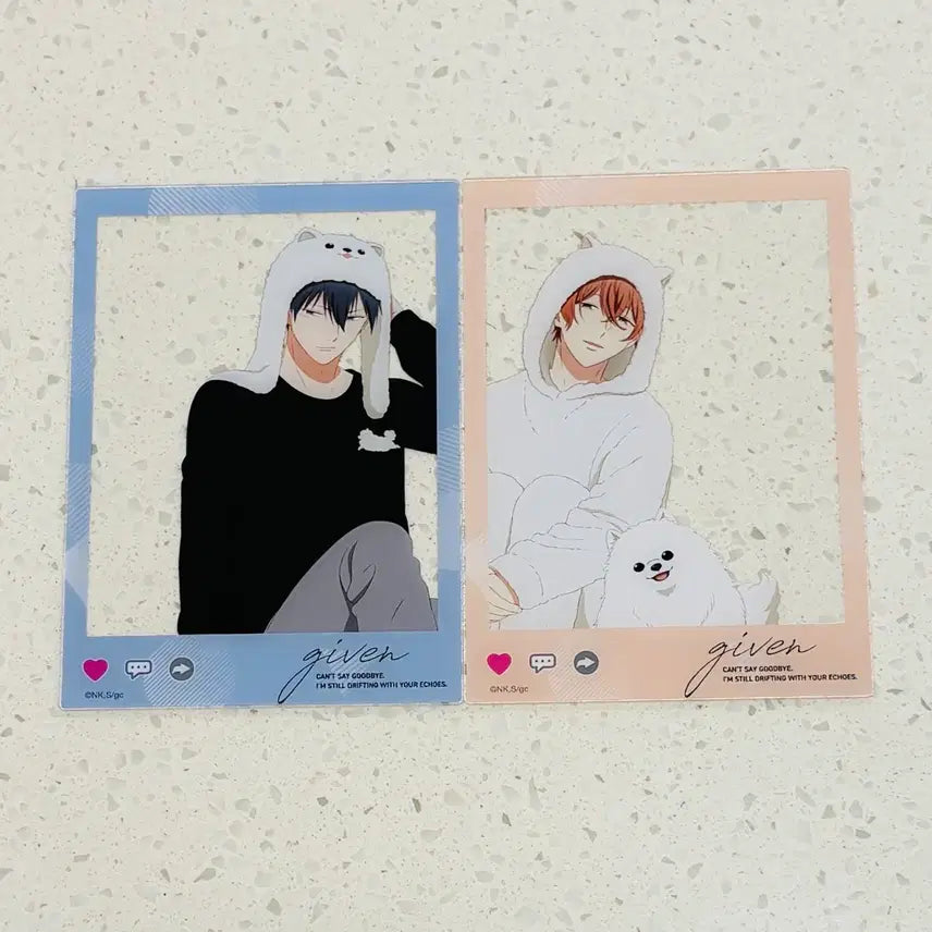 [BUNJANG] Given Ritsuka Mafuyu Acrylic Card / 기븐 리츠카 마후유 아크릴카드