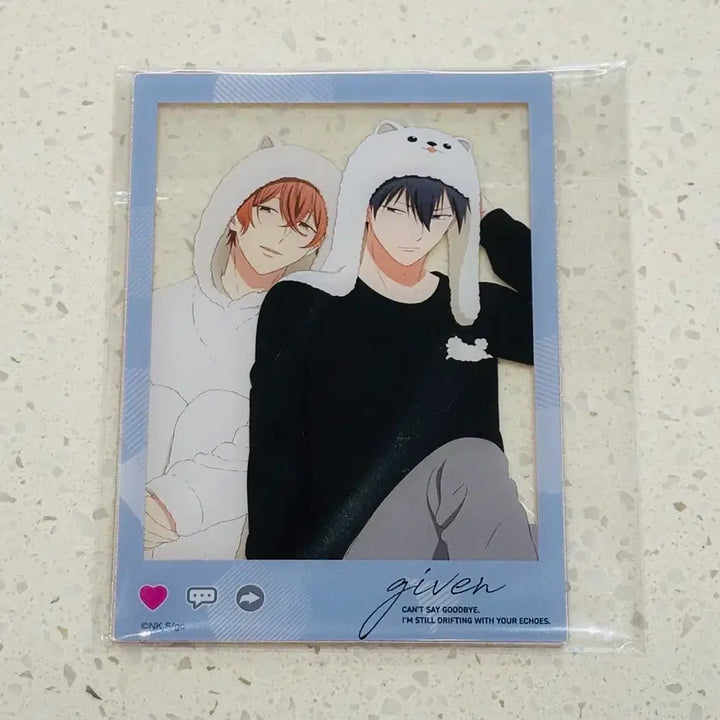 [BUNJANG] Given Ritsuka Mafuyu Acrylic Card / 기븐 리츠카 마후유 아크릴카드