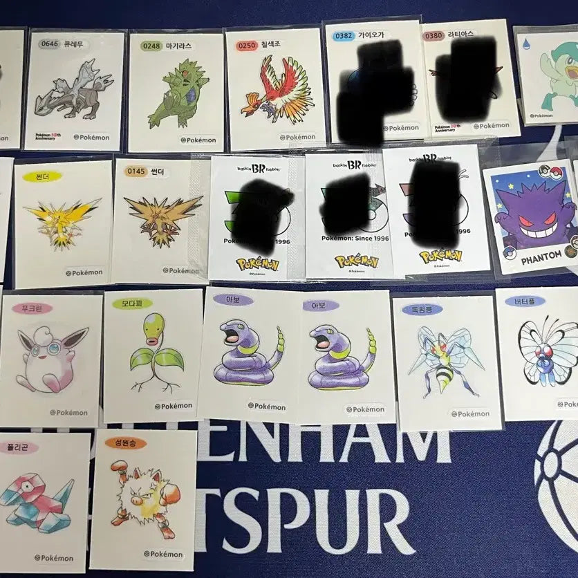 [BUNJANG] Pokemon Stickers / 포켓몬 띠부씰
