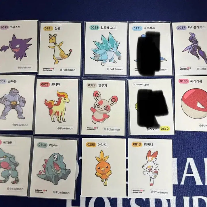 [BUNJANG] Pokemon Stickers / 포켓몬 띠부씰