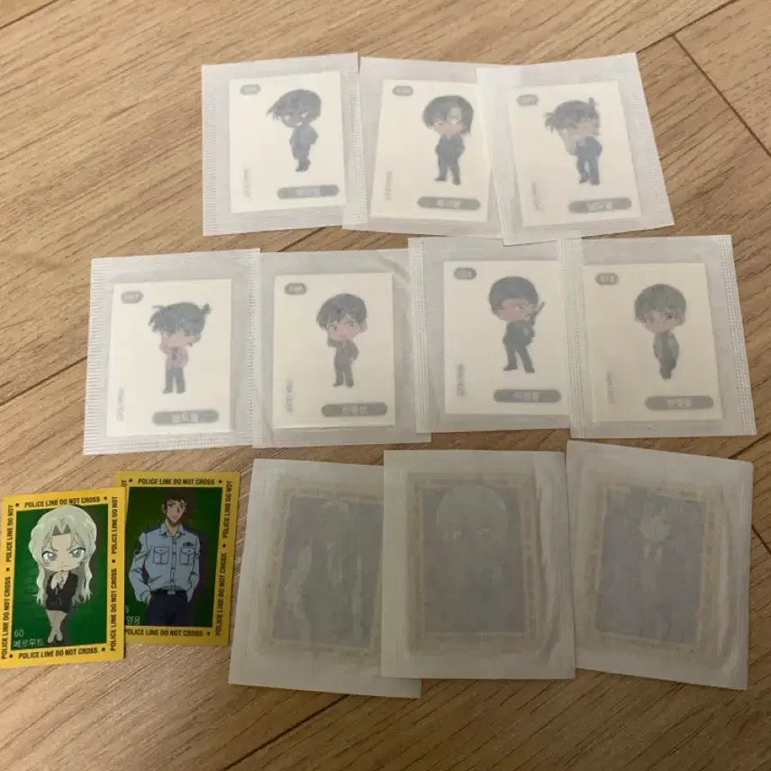 [BUNJANG] Detective Conan "Tti-busil" Stickers Bundle Set / 명탐정 코난 띠부씰/스티커 일괄