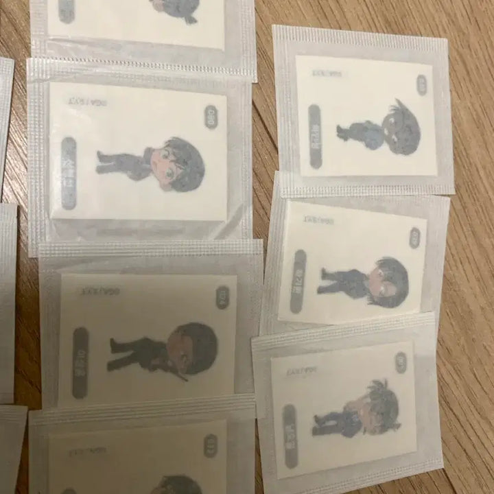 [BUNJANG] Detective Conan "Tti-busil" Stickers Bundle Set / 명탐정 코난 띠부씰/스티커 일괄