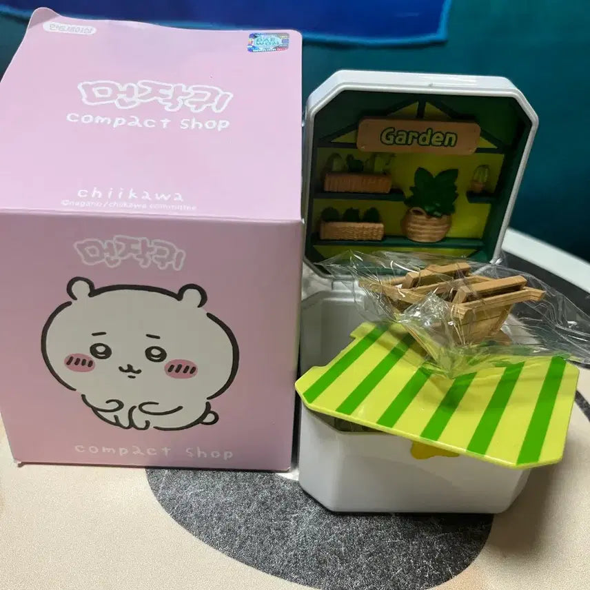 [BUNJANG] Cheekawa Compact Shop Flower Shop Hachiware / 먼작귀 치이카와 콤팩트샵 꽃가게 가든 하치와레