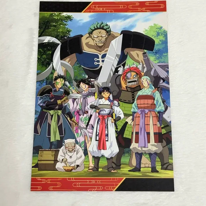 [BUNJANG] Inuyasha Special Illustration Postcard Set (Seven Ken) / 이누야샤 팝업 구매 특전 일러스트 엽서 칠인대