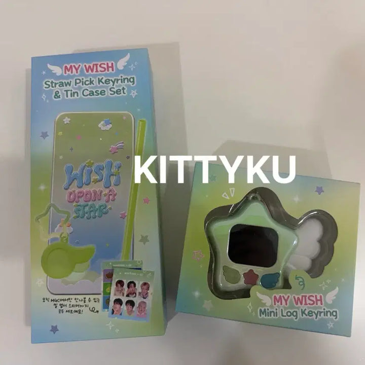 [BUNJANG] NCT WISH Mega Coffee MD Goods 2 Types Bundle Set / 원가양도 엔시티위시 메가커피 MD 굿즈 2종 일괄 nct wish