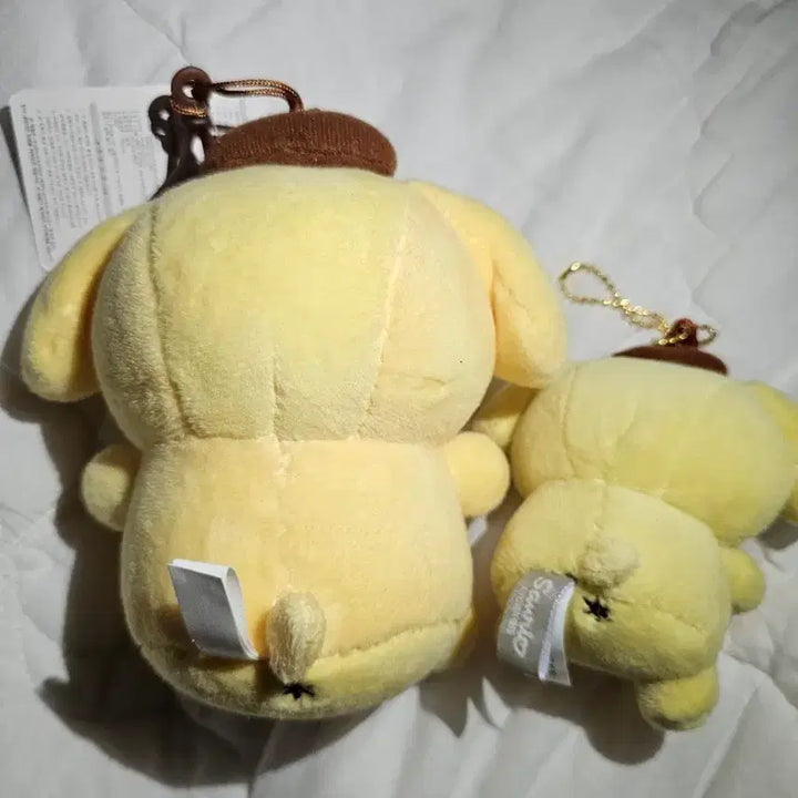 [BUNJANG] Sanrio Pompompurin Keychain Plush Set / 산리오 폼폼푸린 키링 인형
