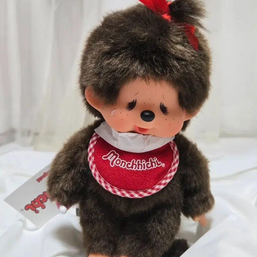 [BUNJANG] Monchhichi Crying Baby S Size Standing Doll / 울보 몬치치 s사이즈 스탠드 인형