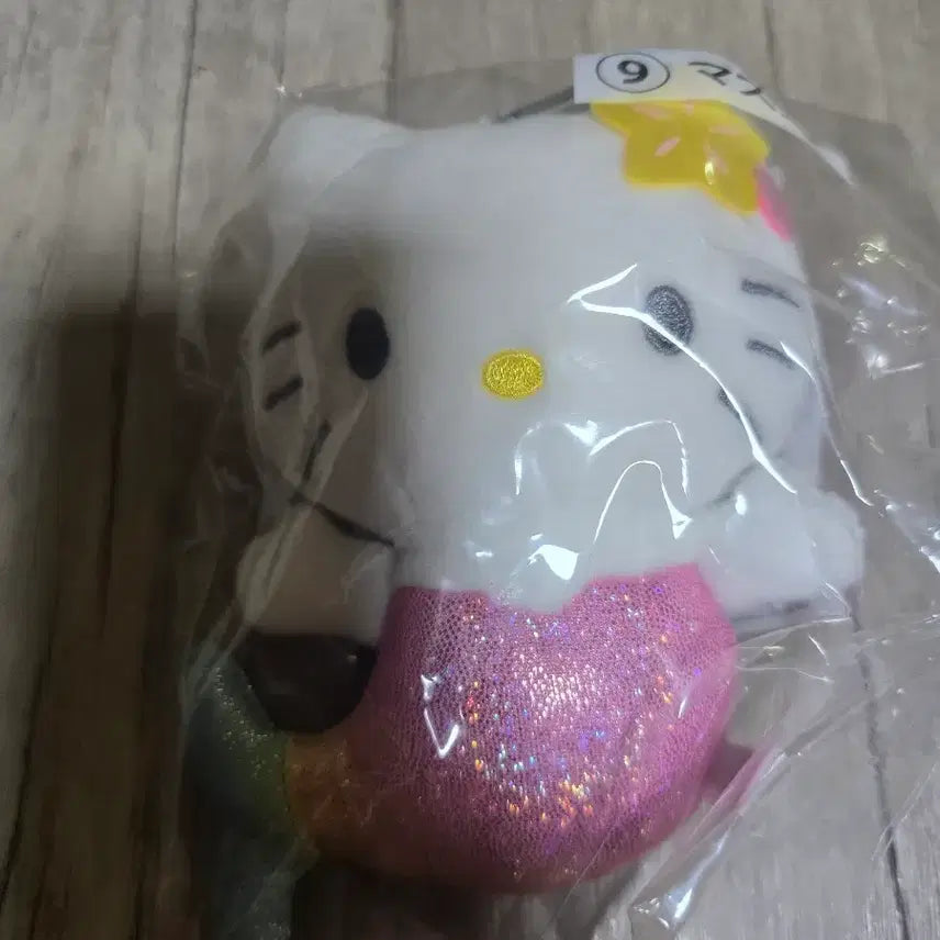 [BUNJANG] Hello Kitty Mermaid Mascot Doll Keychain / 헬로키티 인어공주 마스코트 쿠지 인형 키링 머메이드 키티