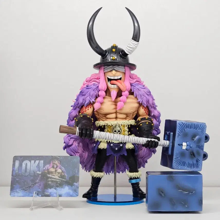 [BUNJANG] YZ Studio Loki Statue Figure / 원피스 피규어 레진 월콜 YZ로키 팝니다
