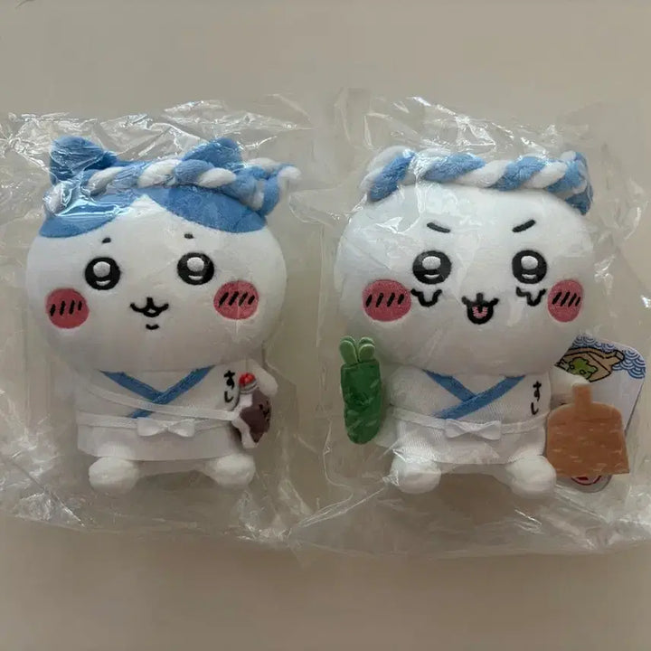 [BUNJANG] Chiikawa Sushi Artisan Nui - Chiikawa &amp; Hachware Bundle Set / 치이카와 스시장인 누이 치이카와 하치와레 (일괄판매)