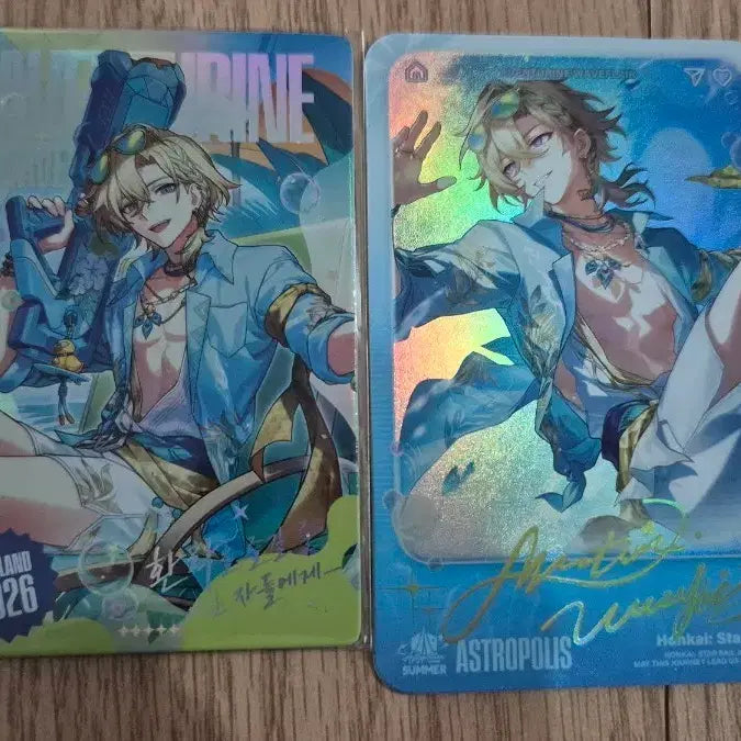 [BUNJANG] Honkai: Star Rail Acheron Paid Booth Card / 붕스 호요랜드 어벤츄린 유료부스