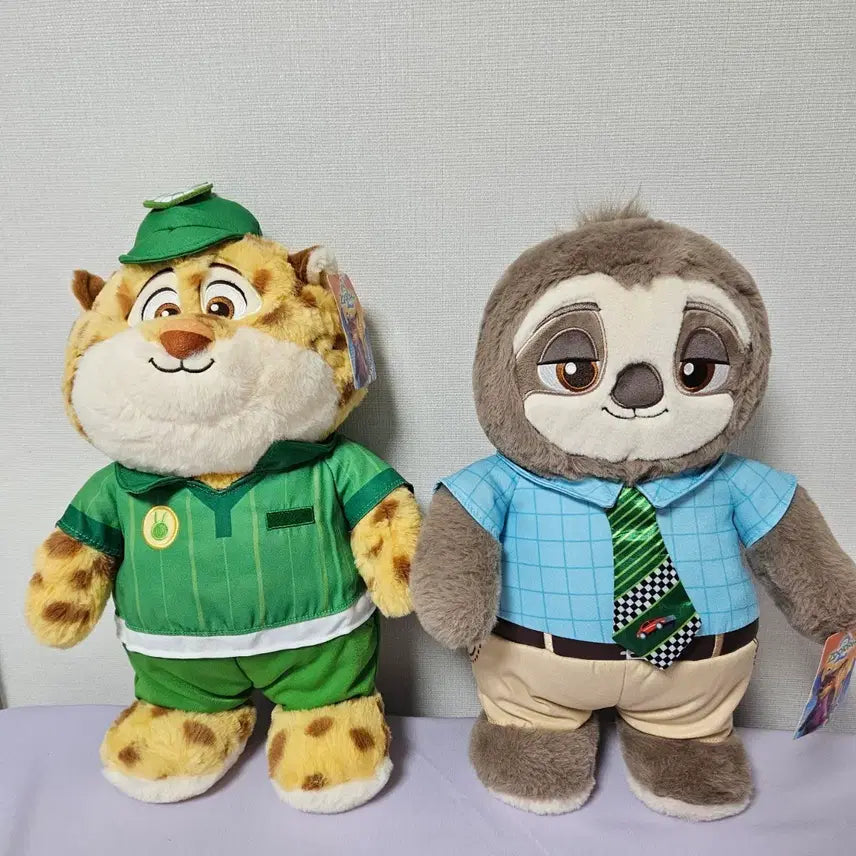 [BUNJANG] Zootopia 2 Flash &amp; Benjamin Medium-Large Plush Toys / 주토피아2 플래시, 벤자민 중대형인형