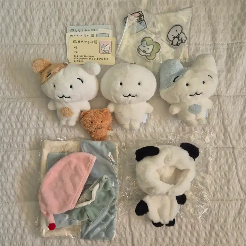 [BUNJANG] Ui Tumblbug Doll Set with Wappen / 우이 텀블벅 인형 세트, 와펜
