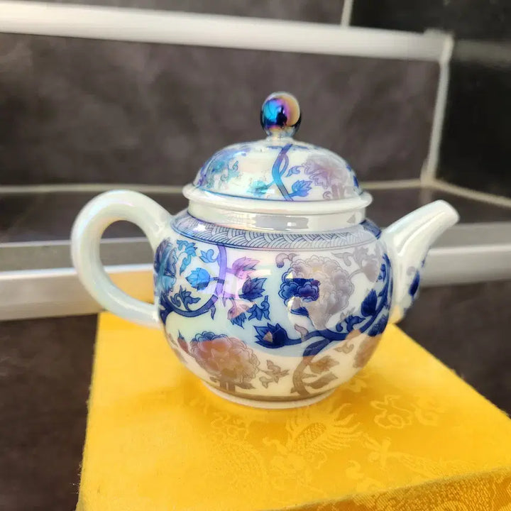 [BUNJANG] Chinese Five-Color Glaze Teapot / 중국 오색요변 주전자 다관