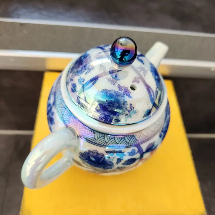 [BUNJANG] Chinese Five-Color Glaze Teapot / 중국 오색요변 주전자 다관