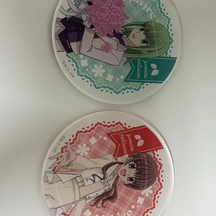 [BUNJANG] Dreaming Pastry Acrylic Coaster Strawberry Bundle Set / 꿈파 아크릴 코스터 일괄 딸기, 로진