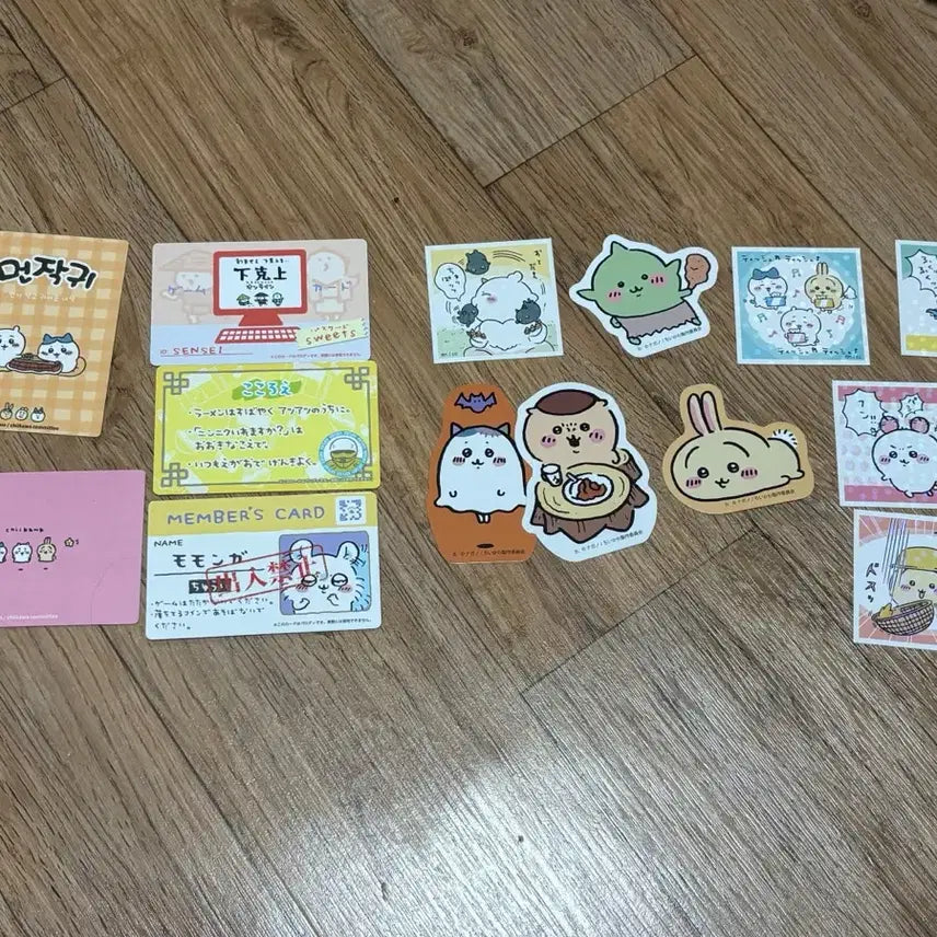 [BUNJANG] Chiikawa Paper Goods / 10/9까지 판매)치이카와 지류 굿즈 처분