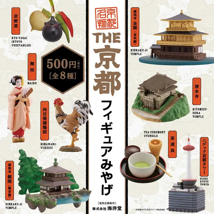 [BUNJANG] Kaiyodo Kyoto Tower Figure / 일본 카이요도 가챠 교토타워 피규어