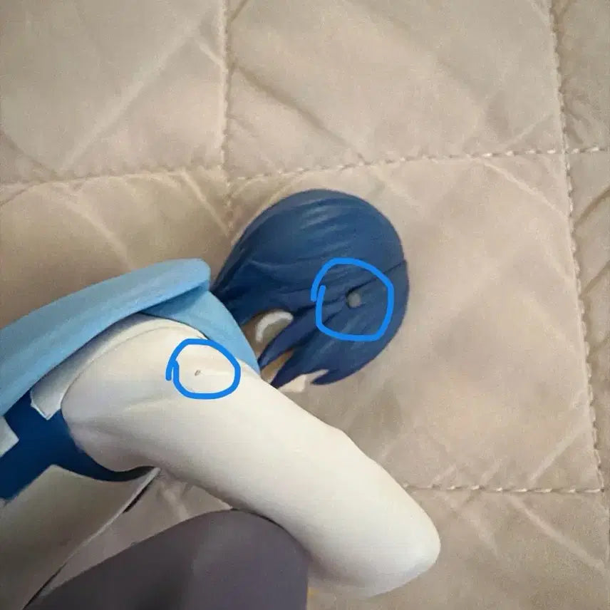 [BUNJANG] Vocaloid Kaito Noodle Stopper Figure / 보컬로이드 kaito 카이토 누들스토퍼 피규어