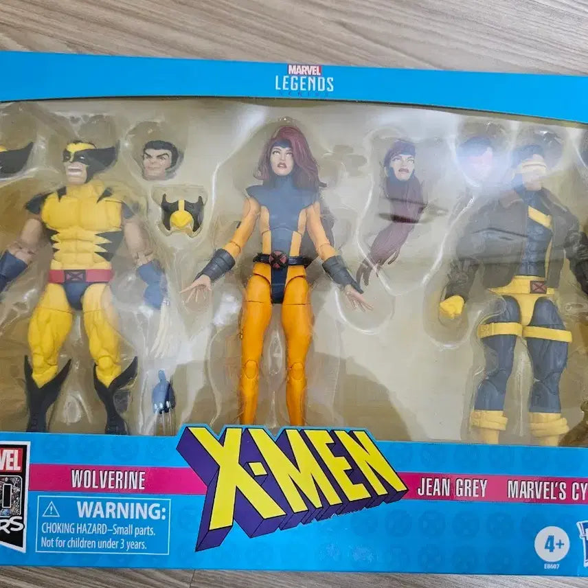 [BUNJANG] Marvel Legends X-Men Wolverine, Jean Grey, Cyclops 3-Pack Action Figure Set / 희귀 울버린 진그레이 사이클롭스 3팩 개봉양품 피규어