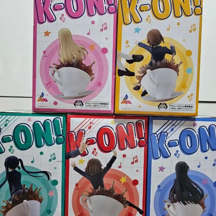 [BUNJANG] K-On! Sega 5-Piece Figure Set / 케이온! 세가 피규어 5종