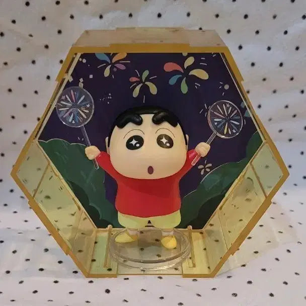 [BUNJANG] Crayon Shin-chan Hexagonal Figure / 짱구 육각형 피규어