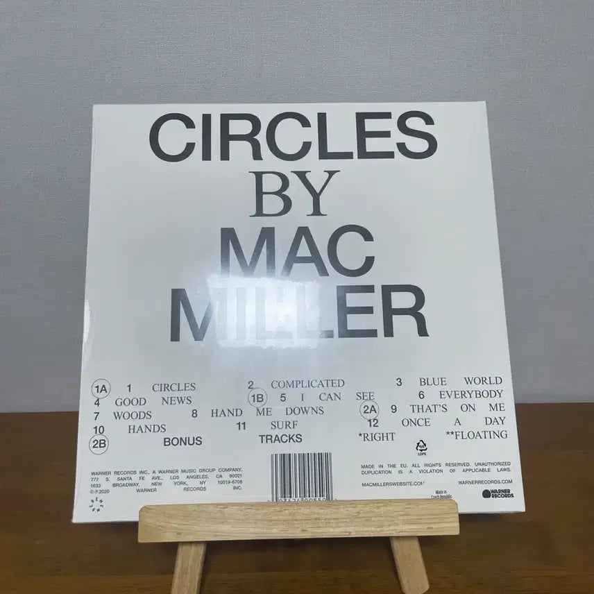 [BUNJANG] Mac Miller Circles LP (Sealed) / (미개봉) 맥밀러 - Circles LP