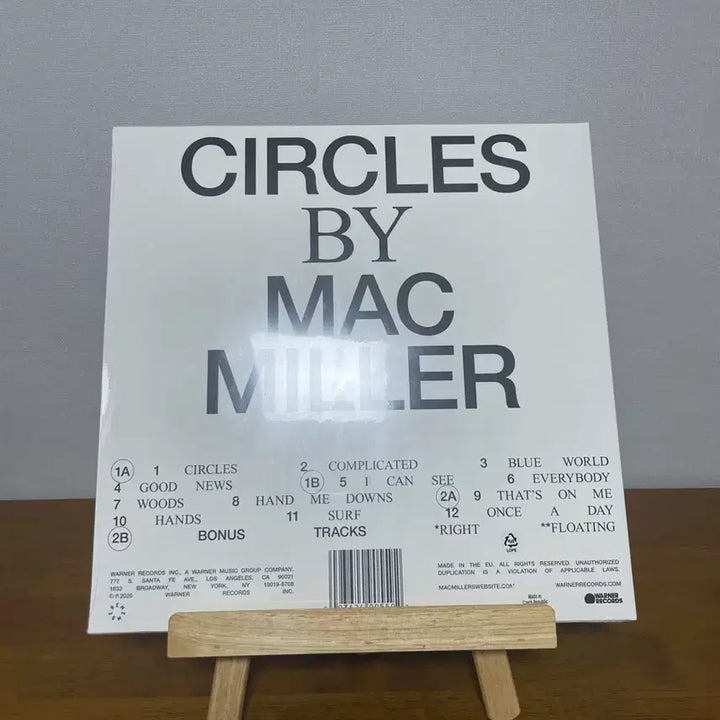 [BUNJANG] Mac Miller Circles LP (Sealed) / (미개봉) 맥밀러 - Circles LP