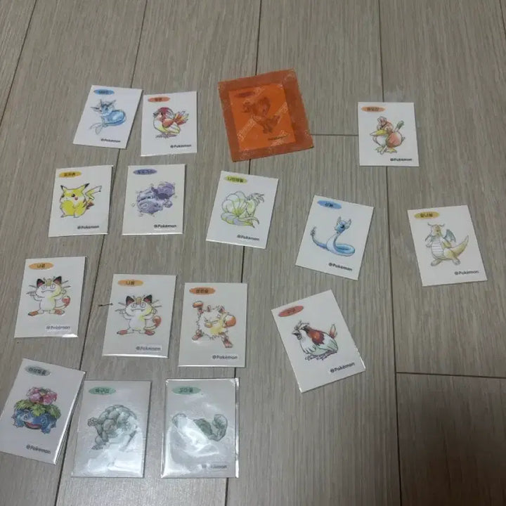[BUNJANG] Pokemon Artic Sticker / 포켓몬 아트워크 띠부씰 판매,교환