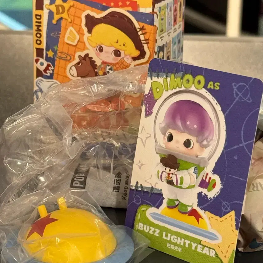 [BUNJANG] Pop Mart Dimoo Pixar Series Buzz Lightyear Figure (Sealed) / 팝마트 디무 버즈 라이트이어 피규어 (미개봉)