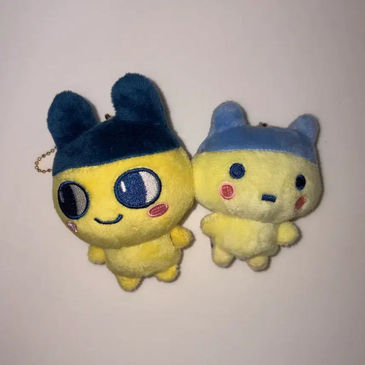 [BUNJANG] Tamagotchi Mamechi Yomametchi Plush Keychain / 다마고치 마메치 영마메치 인형 키링
