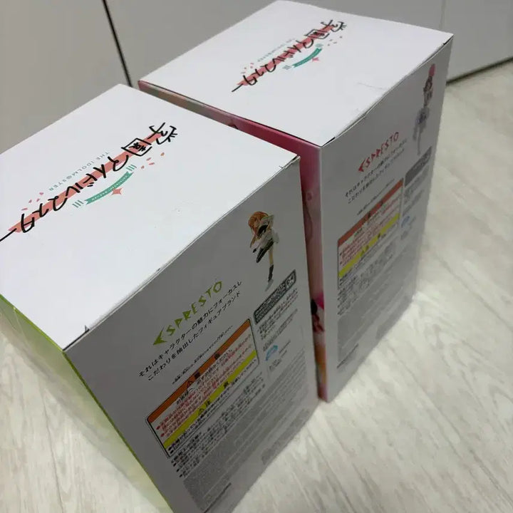 [BUNJANG] The Idolmaster SPESUTO 2-Type Figure Set (Sealed) / 미개봉/ 아이돌마스터 SPESUTO 피규어 2종