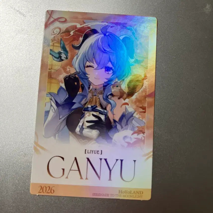 [BUNJANG] HoyoVerse Ganyu Fortune Card / 호요랜드 감우 점괘카드