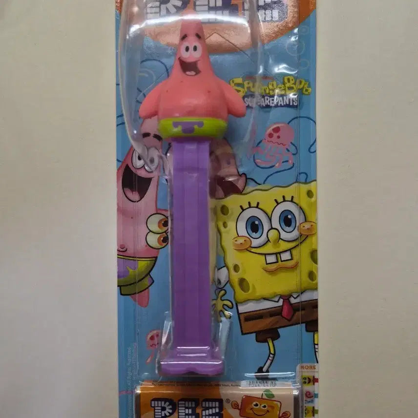 [BUNJANG] SpongeBob Patrick Star PEZ Candy Dispenser / 스펀지밥 뚱이 PEZ 캔디 디스펜서
