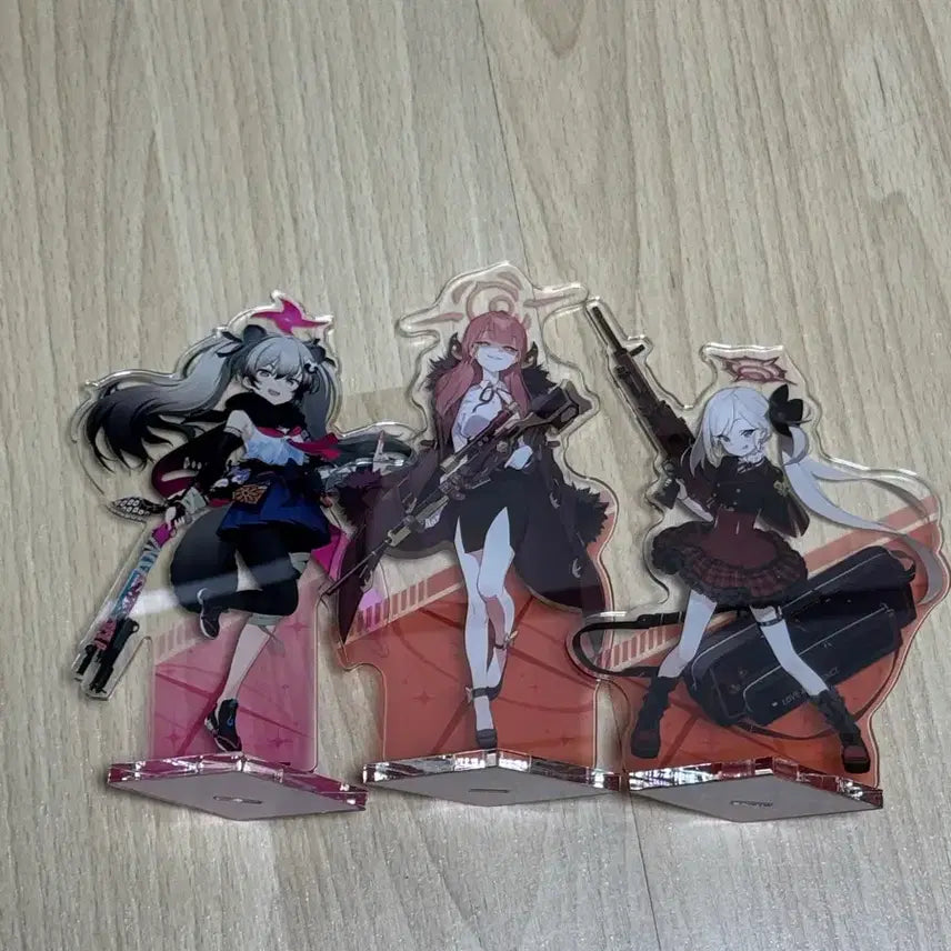 [BUNJANG] Blue Archive Acrylic Stand Bundle Set / 블루아카이브 아크릴 스탠드 3개 일괄